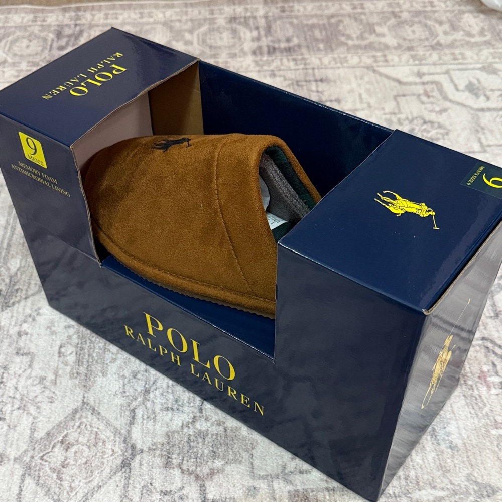 Polo by Ralph Lauren Men's Tan Suede Loafers